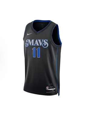 Nike 黑色 男达拉斯独行侠队11号数字印花休闲篮球背心DX8499-012