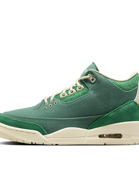 Air Jordan 3 OG AJ3 绿色 女款 高帮 复古篮球鞋FZ7974-300