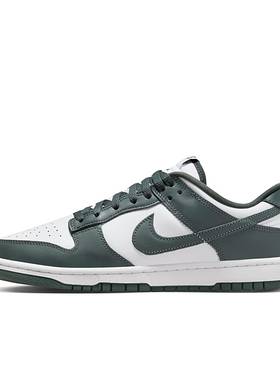 Nike Dunk Low 白绿色 男子 运动休闲复古潮流低帮板鞋DV0833-111