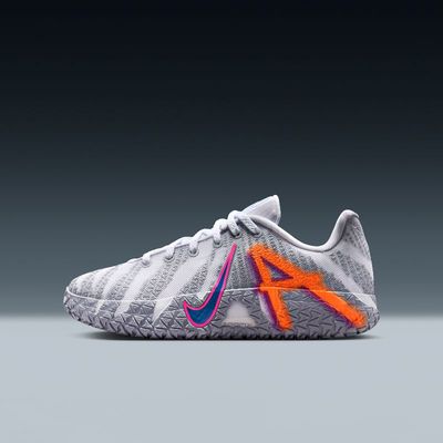 NikeJa3莫兰特三代灰橙篮球鞋