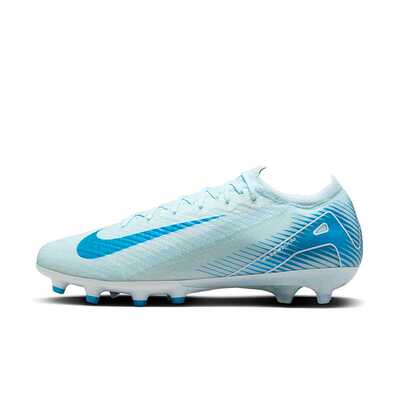 Nike蓝色男款低帮足球鞋