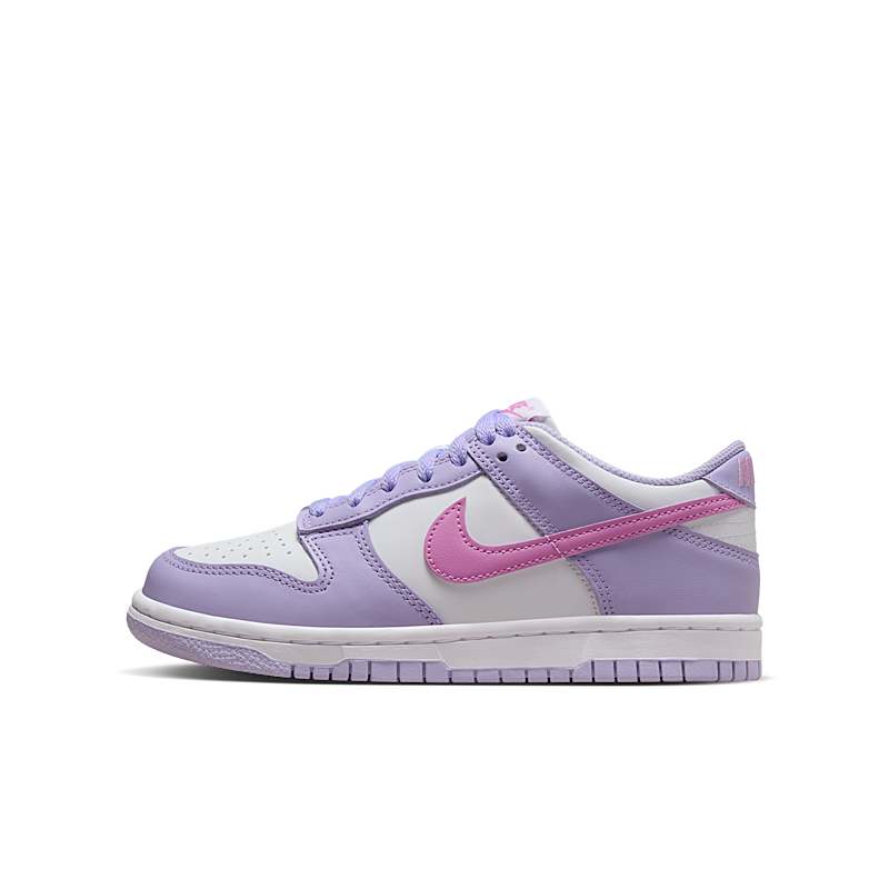 NikeDunkLow白紫色板鞋
