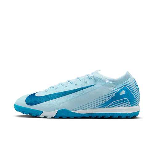 Nike白蓝色男款低帮足球鞋