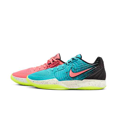 Nike红蓝男款低帮运动篮球鞋