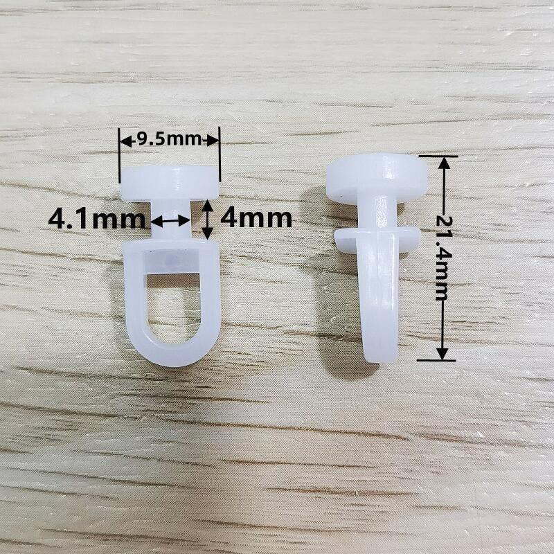老式窗帘轮窗帘滑轮吊轮窗帘轨道纳米轮滚轮窗帘轮挂钩轮小纳米轮