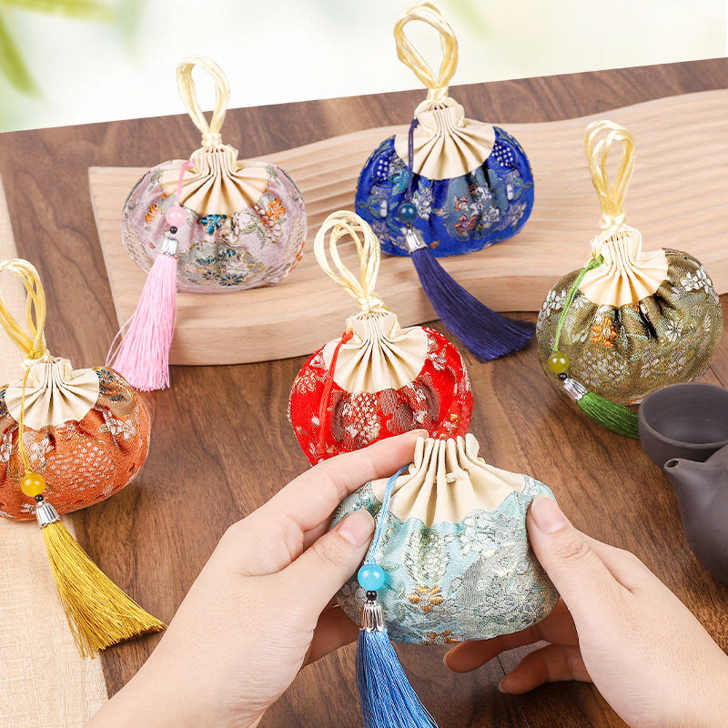 端午节香包空袋艾草中药包随身荷包香袋中国风手工diy材料包空袋