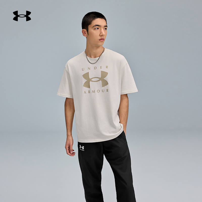 安德玛官方男子高克重T恤