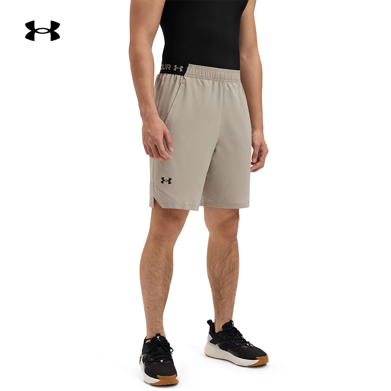 安德玛官方UA Vanish男子梭织训练运动短裤1370382