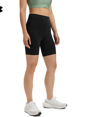 安德玛官方【柔感系列】UA Meridian女7英寸训练骑行短裤1382521