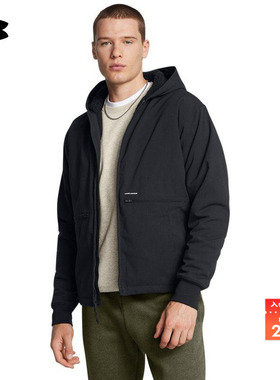 安德玛官方UA秋冬 Expanse男子抓绒户外运动防泼水外套1387568