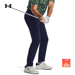 安德玛官方UA 1364934 Drive男子梭织弹力高尔夫运动长裤