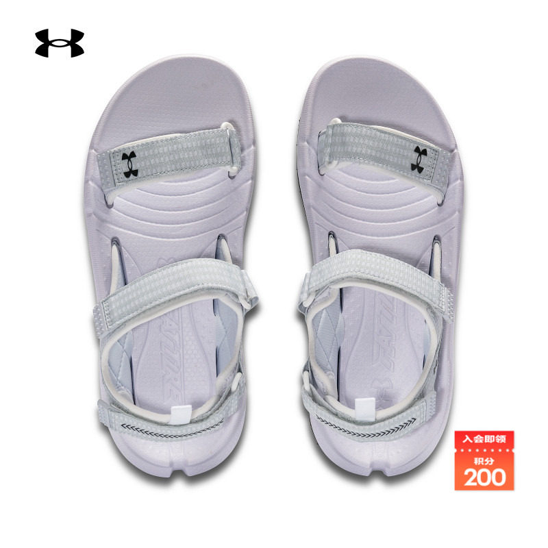 安德玛官方干爽结实拖鞋