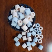 喜尊双色环水族鱼缸高透过滤材料培菌净水硝化屋陶瓷环过滤器滤材