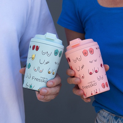 Fressko咖啡杯boobies2.0cup