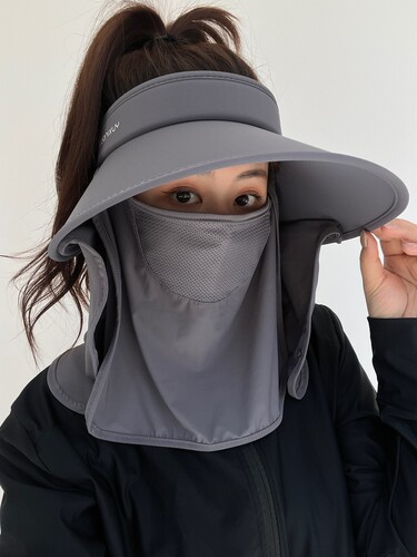 骑车防晒帽子防紫外线女休闲大檐