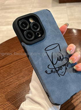 简约签名怪盗基德周边手机壳适用苹果16promax小米17红米k80华为p70荣耀90磁吸vivo羊皮oppo一加ace5三星s26+