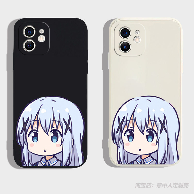 卡通q版香风智乃周边手机壳适用iphone17air硅胶vivo苹果16e小米15红米k90华为mate80全包oppo一加13三星s25+
