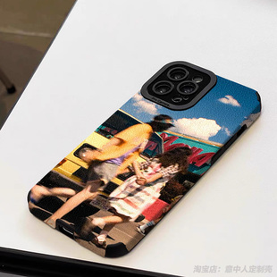 潮流怪奇物语周边手机壳适用iphone17promax软vivo苹果14小米15红米k90华为pura80荣耀羊皮oppo一加ace6t三星