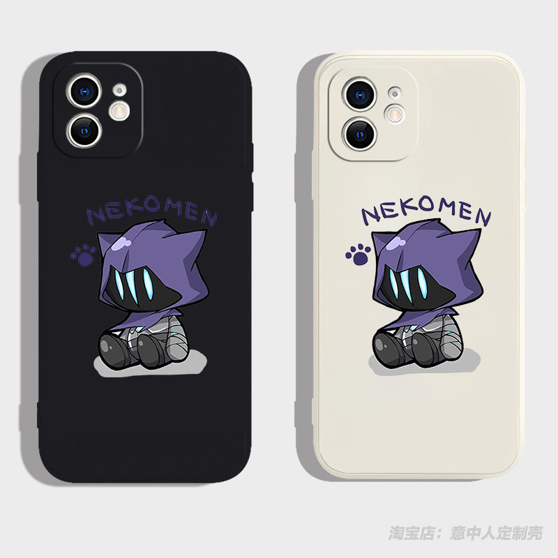 无畏契约 Omen幽影 欧门猫猫手机壳适用iphone16硅胶vivo苹果14小米15红米k80华为pura70荣耀400三星oppo一加