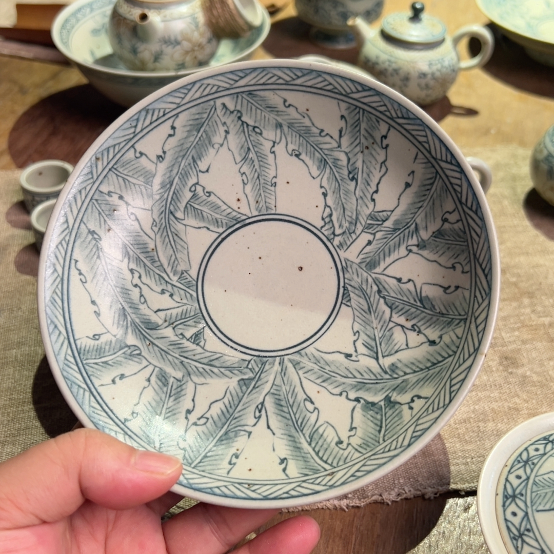 古风芭蕉壶承