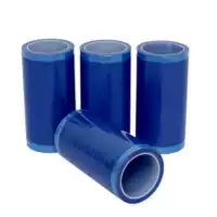 Небольшой рулон синей изоляционной пленки 4 рулона/520 листов [удобно носить с собой на выход] отличная цена