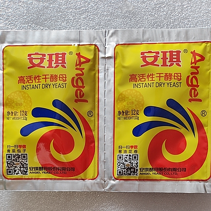 安琪12g袋装高活性干酵母发酵粉包子馒头面包家用烘焙原料