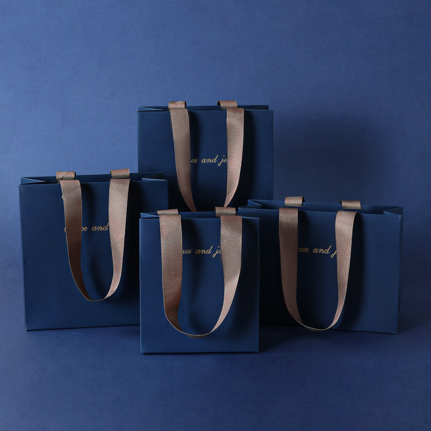 高档手提袋纸袋茶叶礼品袋牛皮纸手拎袋特产酒服装礼物袋子可定制