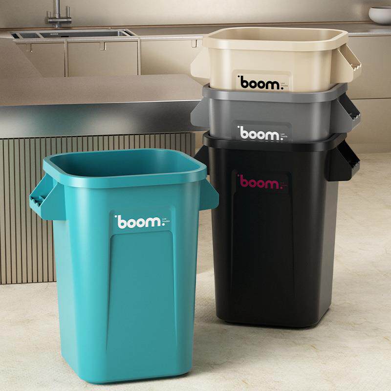 26年新款垃圾桶厨房大容量加厚PP多功能提手厨余垃圾桶收纳桶