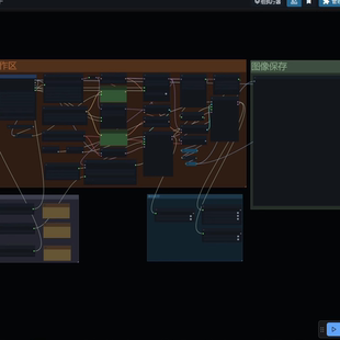 Comfyui一键精修图工作流AI整合包远程安装批量出图支持定制服务