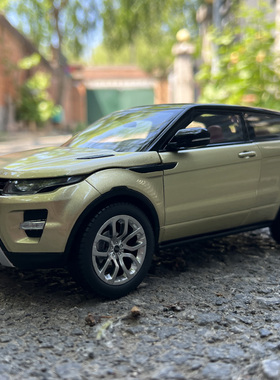 1:18 GTA 路虎揽胜极光 RANGE ROVER Evoque 仿真合金车模送女友