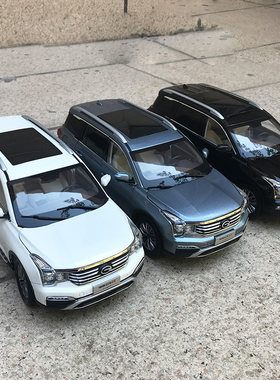 1:18 原厂汽车模型 广汽传祺 GS8 Trumpchi 2016款 仿真合金收藏