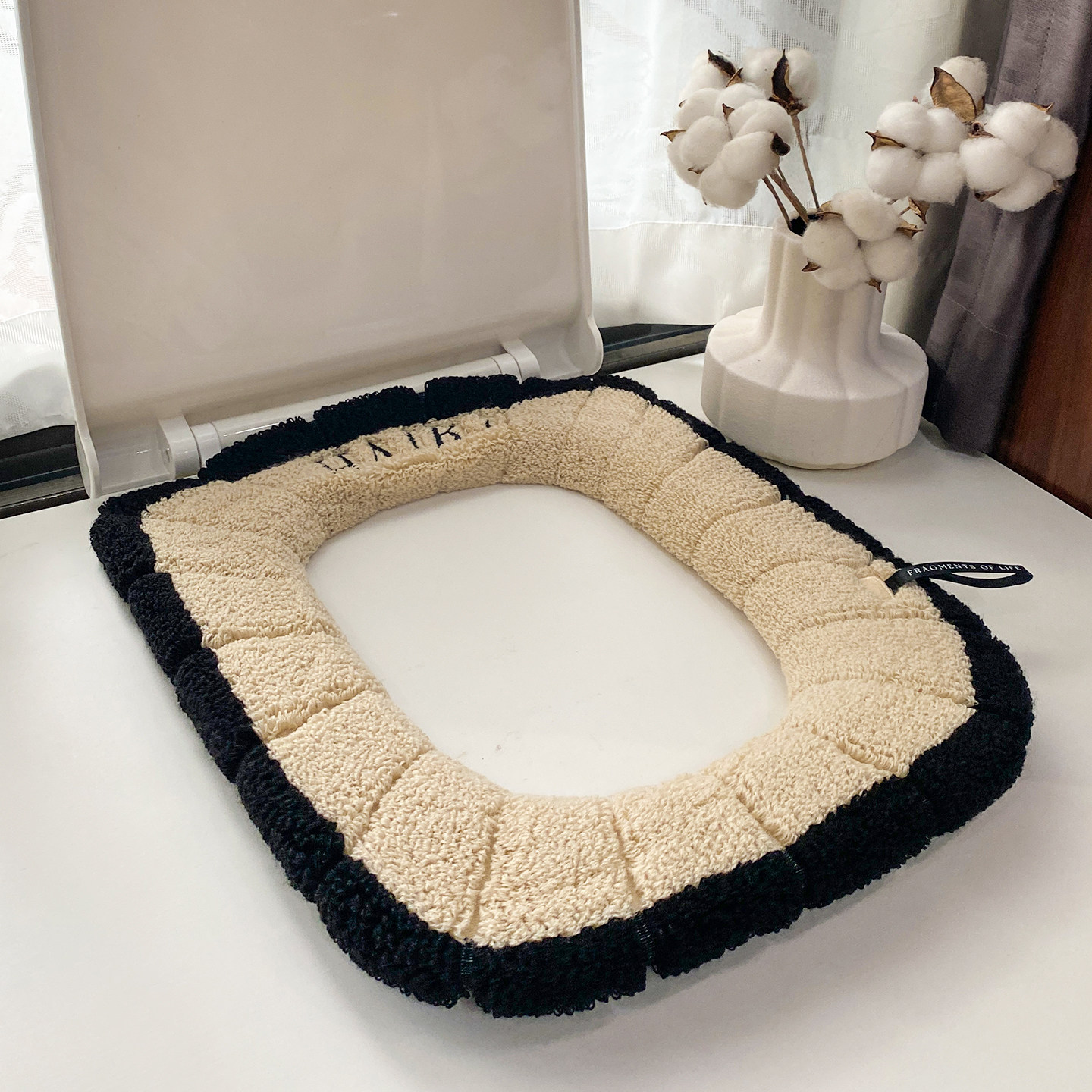 方形冬加厚全包马桶垫O型通用马桶圈保暖座便套毛绒座便垫特大号,家庭/个人清洁工具,马桶套/马桶座圈,淘宝优惠券,粉丝福利购,淘宝优惠卷