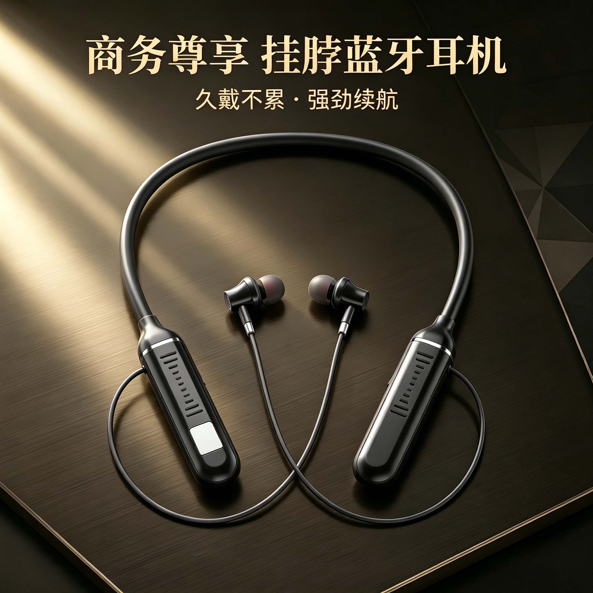 高音质长续航挂脖蓝牙运动耳机