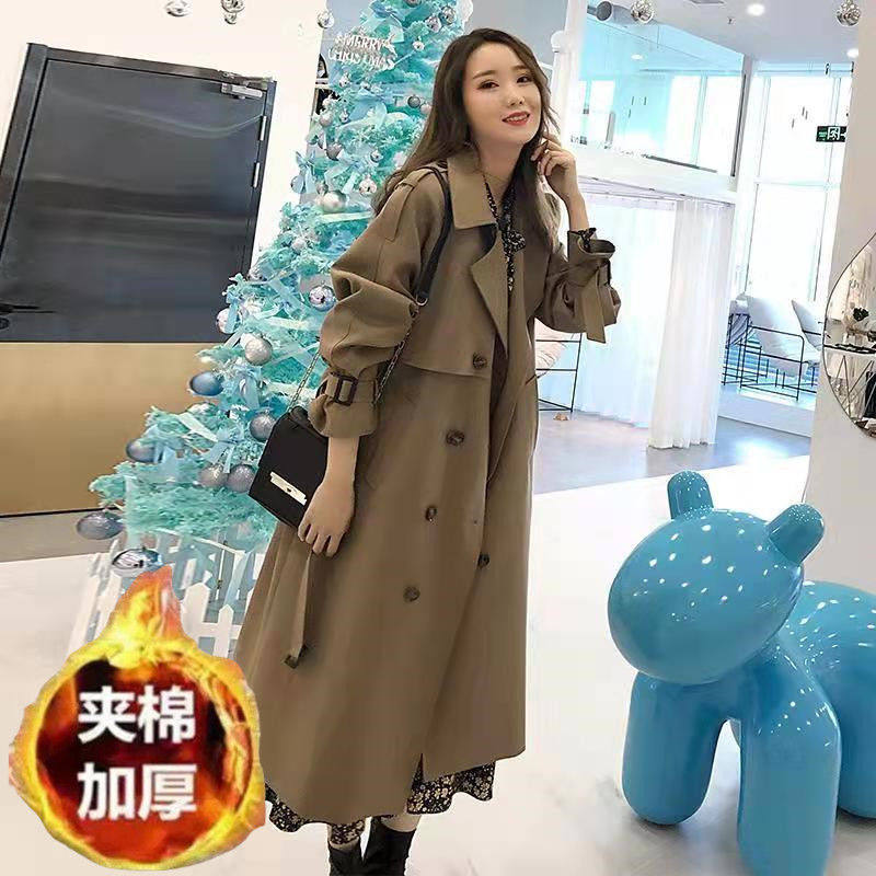 今年流行风衣2024新款秋装坠感中长款外套女过膝气质女神范英伦风