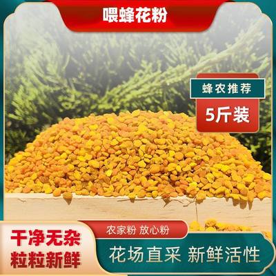 养蜂花粉包邮蜜蜂饲料喂蜂正品油菜杂粉颗粒状蜂粮养蜂中意蜂专用