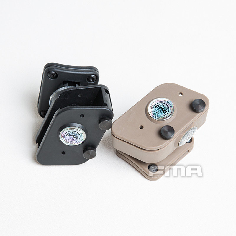 FMA IPSC战术360旋转速度弹匣袋适用于腰带 可调节弹夹套 TB1346