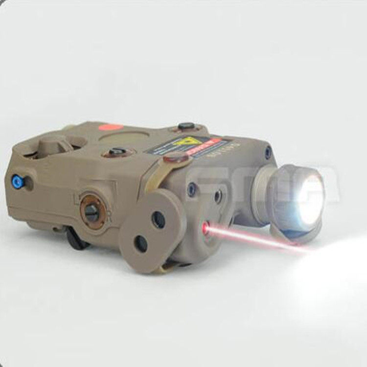 FMA AN-PEQ-15全功能电池盒LED白光+红镭射指示带IR镜片改装配件