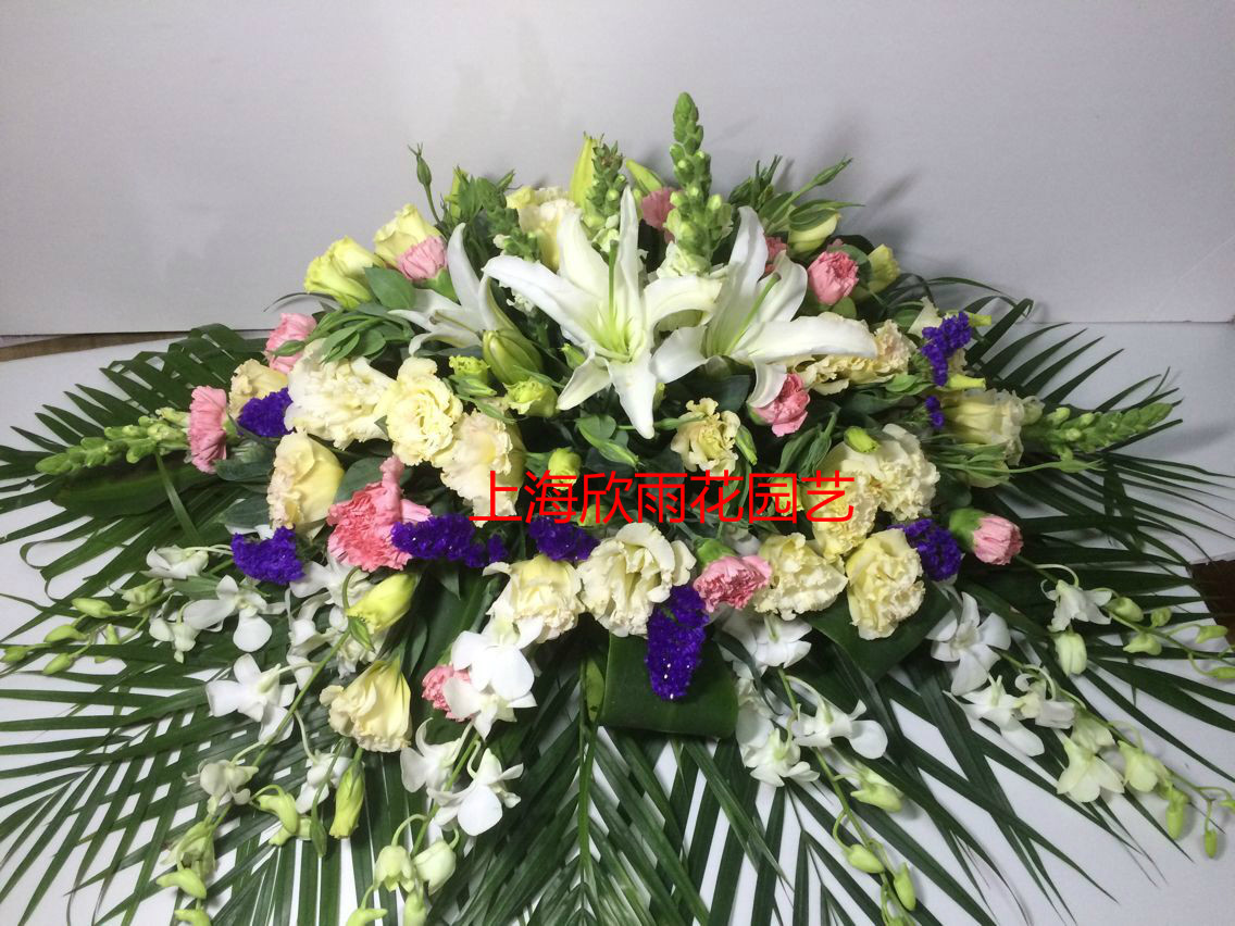 桌花演讲台花签到台花主席台花会议台花上海同城鲜花速递送货上门