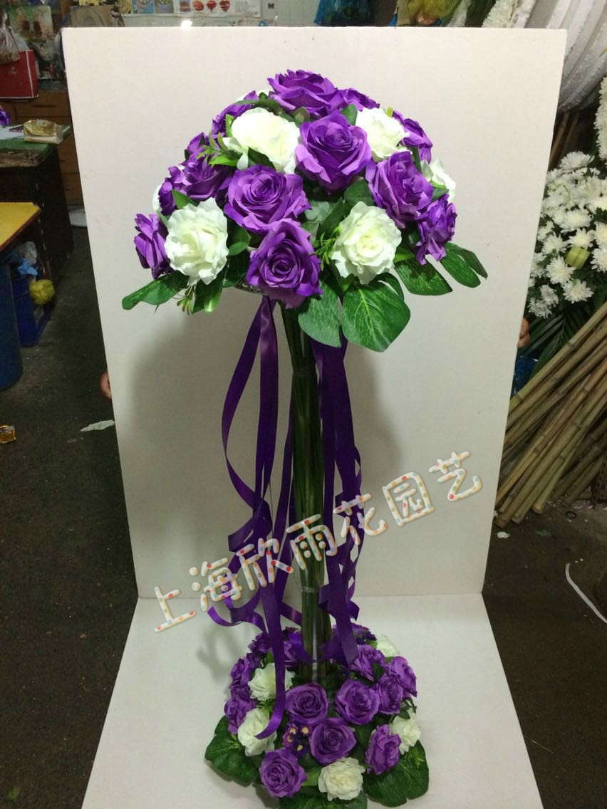 绢花花篮 假花花篮 上海鲜花速递 开业花篮 庆典花篮 乔迁花篮