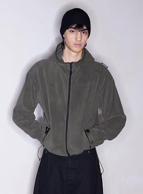 FSG 舒适摇粒绒连帽运动卫衣