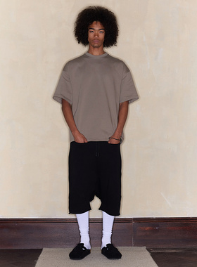 FSG 基础拼缝三色廓形净版Tee