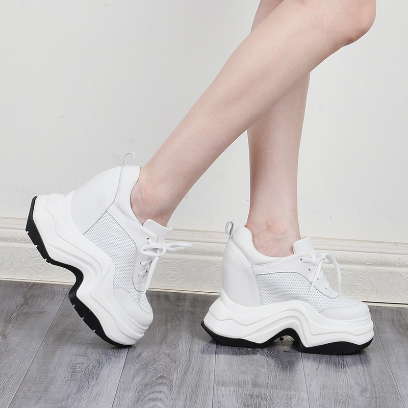 13cm休闲超高跟松糕鞋厚底