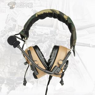 电子降噪拾音 索拉丁抗噪耳机 IV入耳式 TAC美军COMTAC Z038耳罩