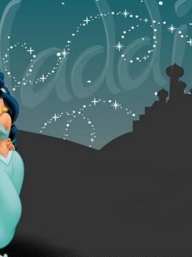 定制 一千零一夜  迪斯尼 神灯阿拉丁co服