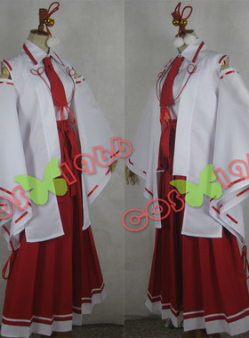 定制  武装少女cos 因幡月夜 cosplay服装 天下五剑 cos服
