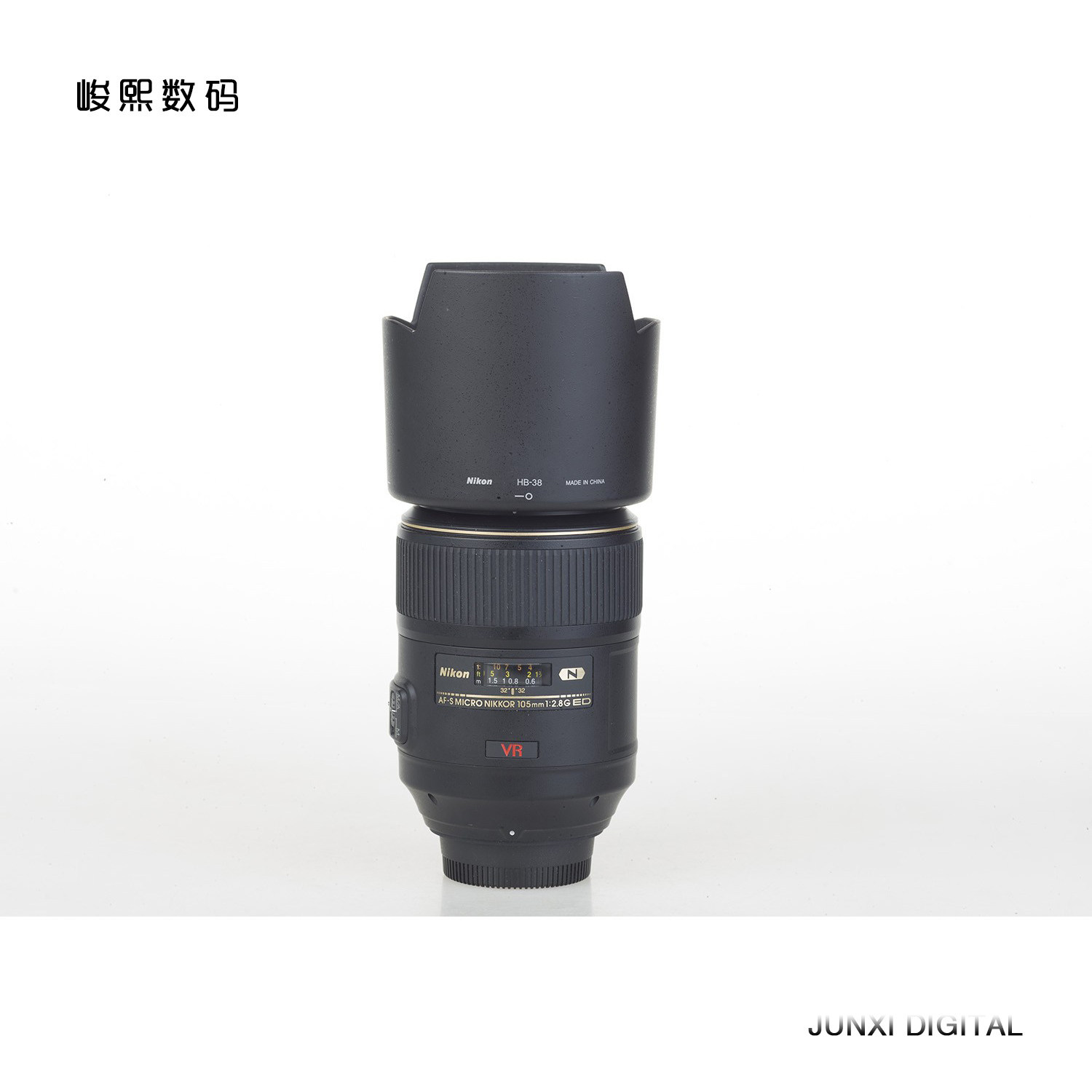 Nikon尼康AF-S 105mm f2.8G VR MICRO新百微定焦自动防抖微距镜头