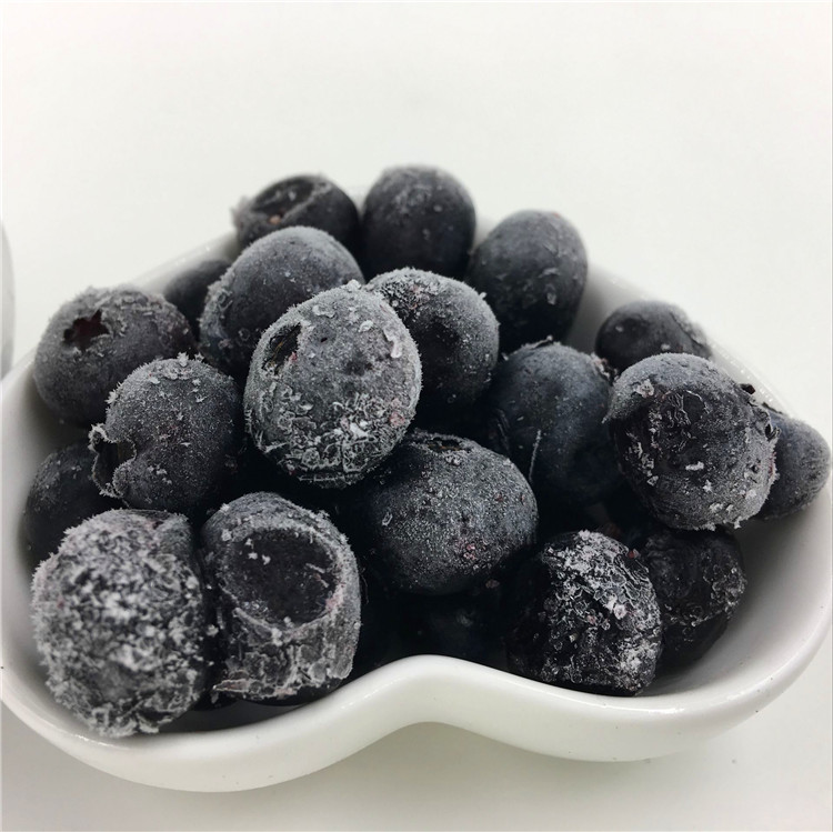 长白山晚蓝莓速冻鲜果2斤每份天然无污染无化肥农药泡酒产地直发