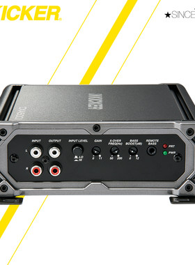 美国汽车音响K牌KICKER CX系列单声道600W功率放大器CXA600.1功放