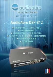812 法国和谐AudioAero 12路大功率高清数播高音质DSP处理器DSP