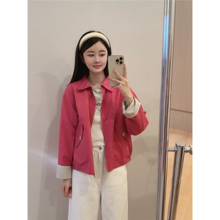 Niche 设计款 Young 气质时尚 两面穿短外套XZ31097 爱意风气春款